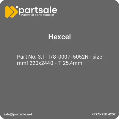 hexcel-31-18-0007-5052n-size-mm1220x2440-t-254mm