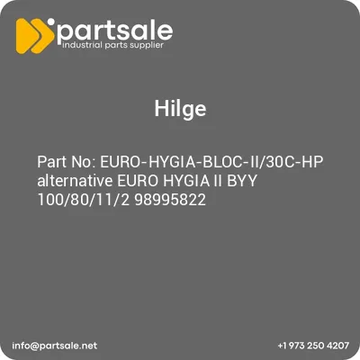 hilge-euro-hygia-bloc-ii30c-hp-alternative-euro-hygia-ii-byy-10080112-98995822