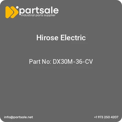 hirose-electric-dx30m-36-cv