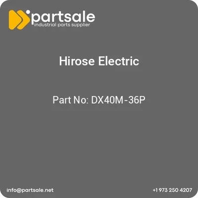 hirose-electric-dx40m-36p