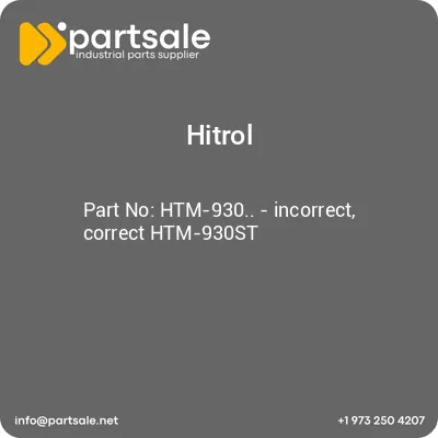 htm-930-incorrect-correct-htm-930st