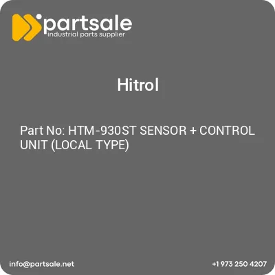 htm-930st-sensor-control-unit-local-type