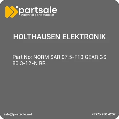 holthausen-elektronik-norm-sar-075-f10-gear-gs-803-12-n-rr