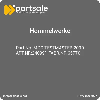 mdc-testmaster-2000-artnr240991-fabrnr65770