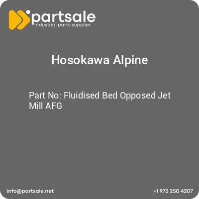 hosokawa-alpine-fluidised-bed-opposed-jet-mill-afg