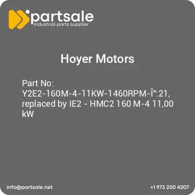 y2e2-160m-4-11kw-1460rpm-i21-replaced-by-ie2-hmc2-160-m-4-1100-kw