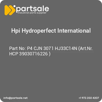 hpi-hydroperfect-international-p4-cjn-3071-hj33c14n-artnr-hcp-39030716226