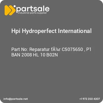 hpi-hydroperfect-international-reparatur-fa14r-c5075650-p1-ban-2008-hl-10-b02n