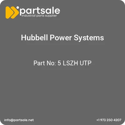 hubbell-power-systems-5-lszh-utp