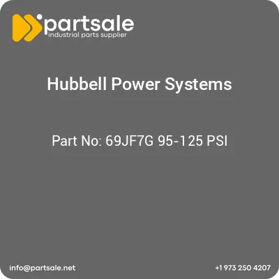 hubbell-power-systems-69jf7g-95-125-psi