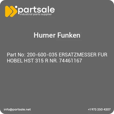 hurner-funken-200-600-035-ersatzmesser-fur-hobel-hst-315-r-nr-74461167