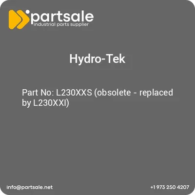 hydro-tek-l230xxs-obsolete-replaced-by-l230xxi