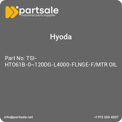 hyoda-tsi-hto61b-0120dg-l4000-flnge-fmtr-oil