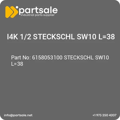 6158053100-steckschl-sw10-l38