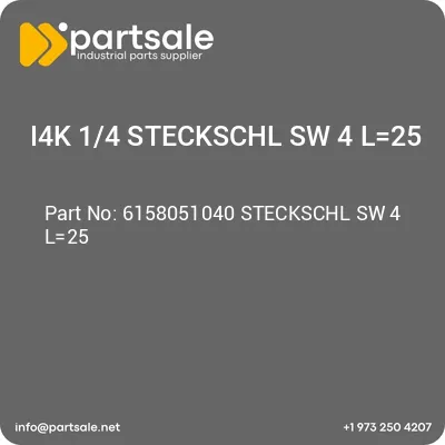 6158051040-steckschl-sw-4-l25