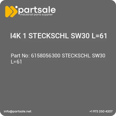 6158056300-steckschl-sw30-l61