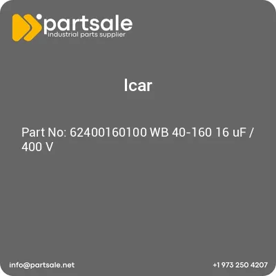icar-62400160100-wb-40-160-16-uf-400-v