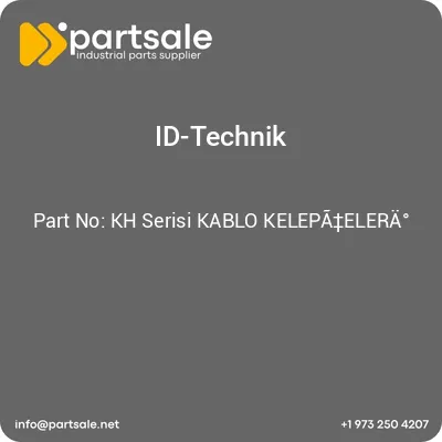 id-technik-kh-serisi-kablo-kelepaelera