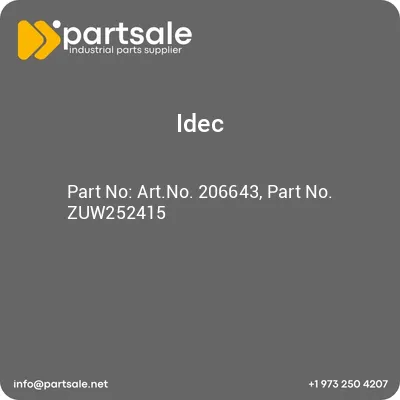 artno-206643-part-no-zuw252415