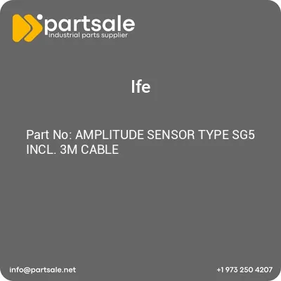 ife-amplitude-sensor-type-sg5-incl-3m-cable