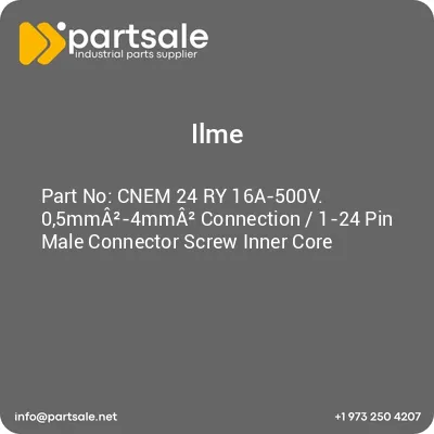 cnem-24-ry-16a-500v-05mma2-4mma2-connection-1-24-pin-male-connector-screw-inner-core