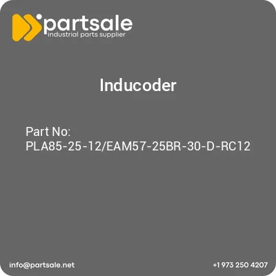 inducoder-pla85-25-12eam57-25br-30-d-rc12