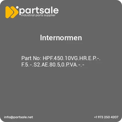 internormen-hpf45010vghrep-f5-s2ae8050pva