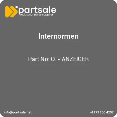 internormen-o-anzeiger