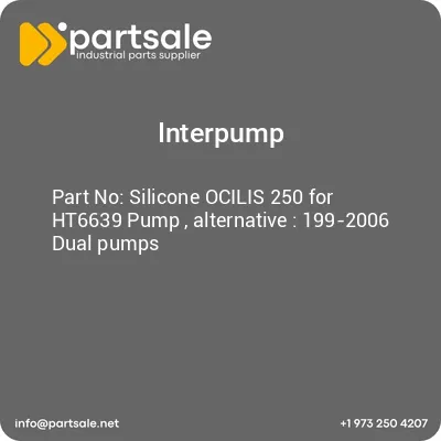 silicone-ocilis-250-for-ht6639-pump-alternative-199-2006-dual-pumps