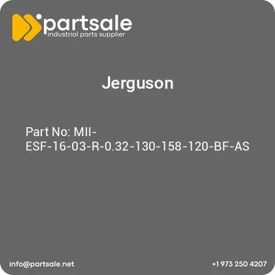 jerguson-mii-esf-16-03-r-032-130-158-120-bf-as