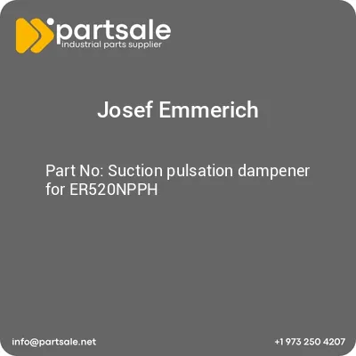 suction-pulsation-dampener-for-er520npph