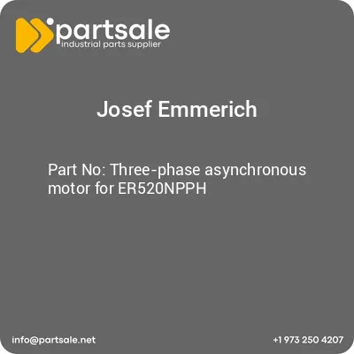 josef-emmerich-three-phase-asynchronous-motor-for-er520npph