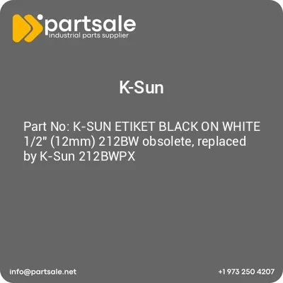 k-sun-etiket-black-on-white-12-12mm-212bw-obsolete-replaced-by-k-sun-212bwpx