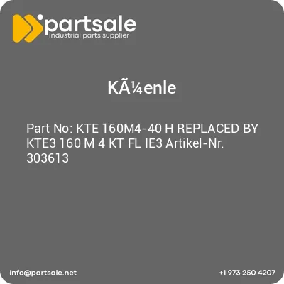 kte-160m4-40-h-replaced-by-kte3-160-m-4-kt-fl-ie3-artikel-nr-303613