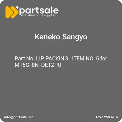 lip-packing-item-no-6-for-m15g-8n-de12pu