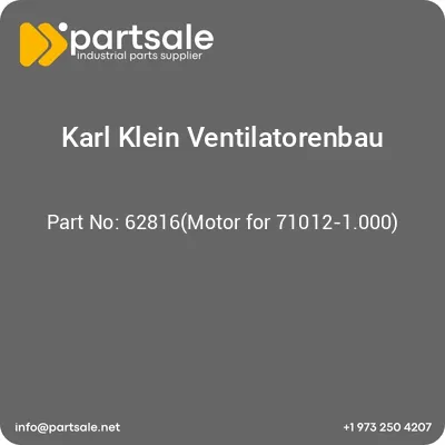 karl-klein-ventilatorenbau-62816motor-for-71012-1000