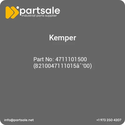 kemper-4711101500-8210047111015a00