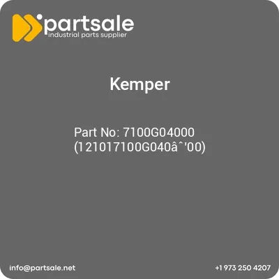 kemper-7100g04000-121017100g040a00