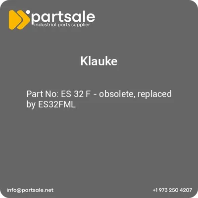 klauke-es-32-f-obsolete-replaced-by-es32fml