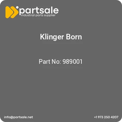 klinger-born-989001