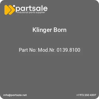 klinger-born-modnr-01398100