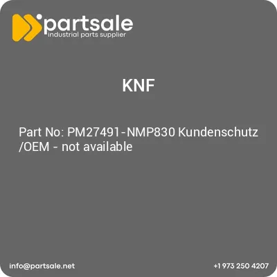 pm27491-nmp830-kundenschutz-oem-not-available