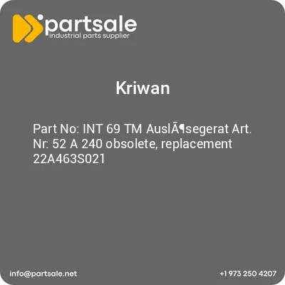 int-69-tm-auslasegerat-art-nr-52-a-240-obsolete-replacement-22a463s021