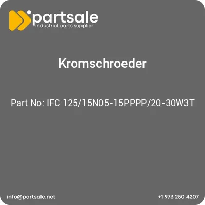 kromschroeder-ifc-12515n05-15pppp20-30w3t