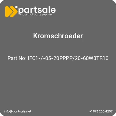 kromschroeder-ifc1-05-20pppp20-60w3tr10