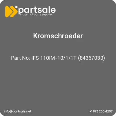 kromschroeder-ifs-110im-1011t-84367030