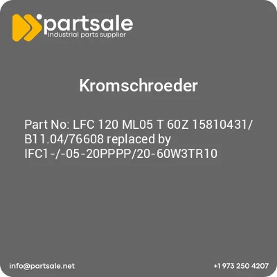 kromschroeder-lfc-120-ml05-t-60z-15810431-b110476608-replaced-by-ifc1-05-20pppp20-60w3tr10