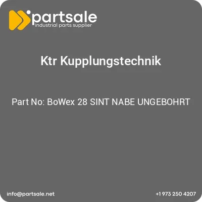 ktr-kupplungstechnik-bowex-28-sint-nabe-ungebohrt