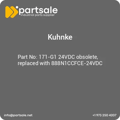 kuhnke-171-g1-24vdc-obsolete-replaced-with-888n1ccfce-24vdc