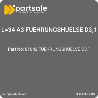 81042-fuehrungshuelse-d31